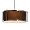 Hello Honey® Robert Stevenson Lighting Harrison Metal Ceiling Light with Captured Linen Shade